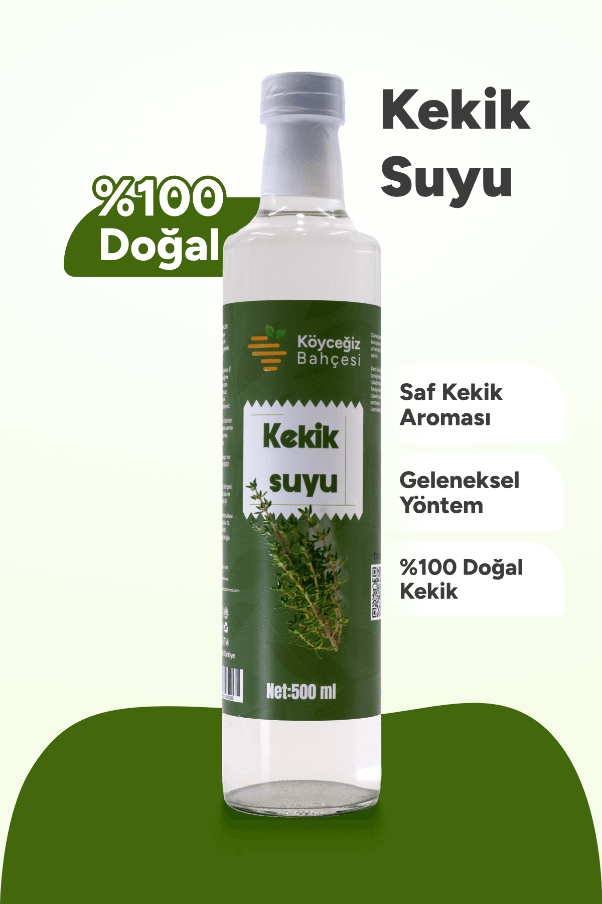 Organik Kekik Suyu - 500ml