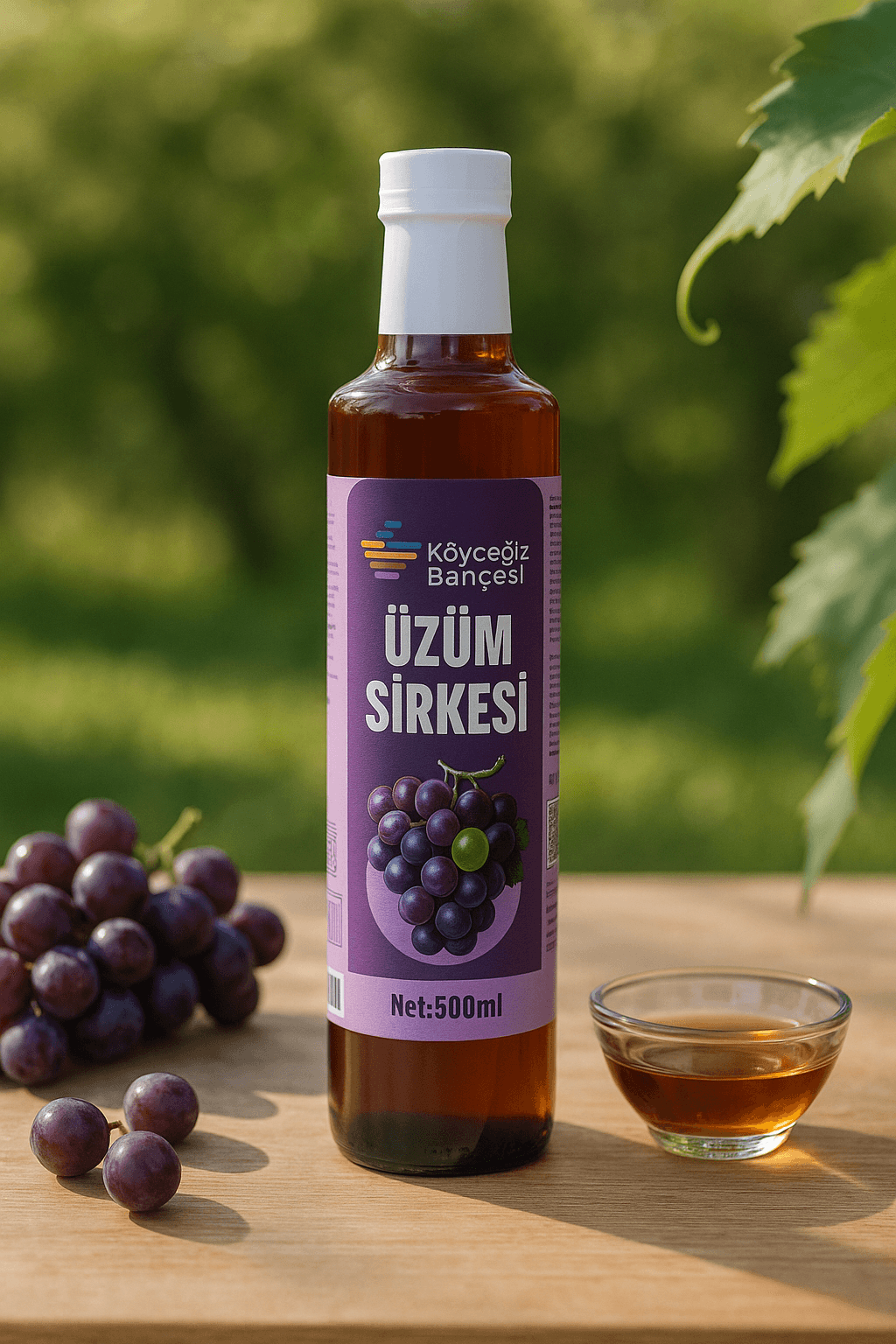 Organik Üzüm Sirkesi - 500ml