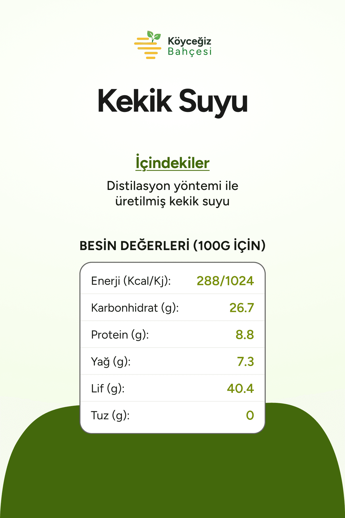 Organik Kekik Suyu - 500ml