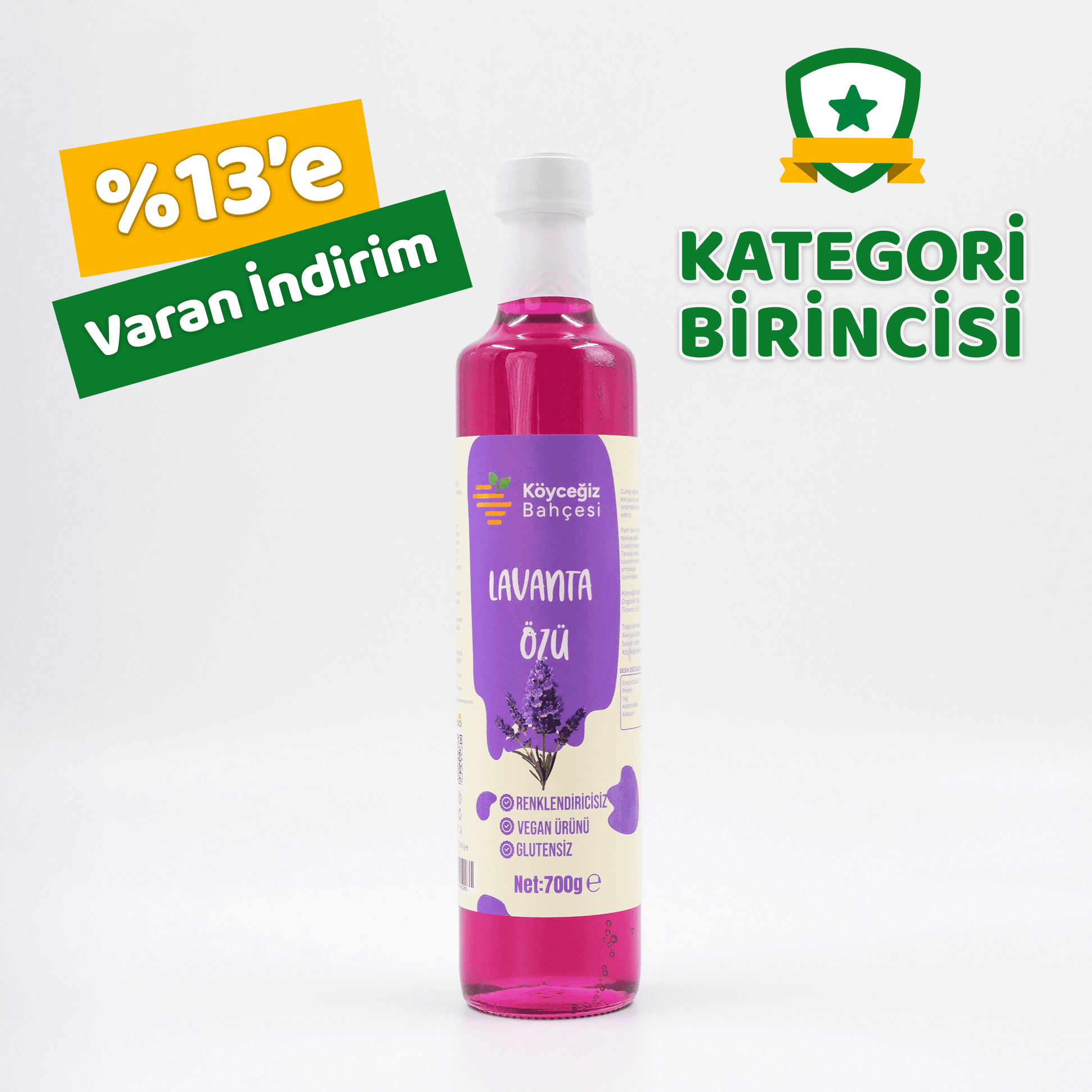 Organik Lavanta Özü 700ml