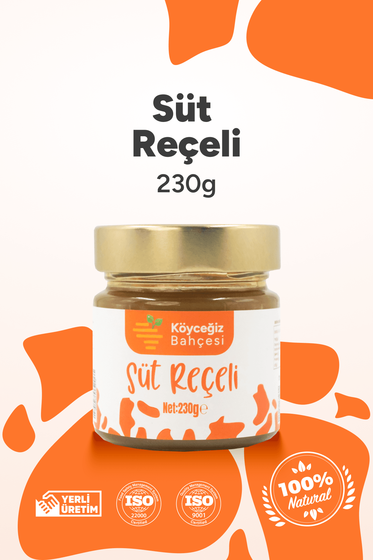 Organik Süt Reçeli