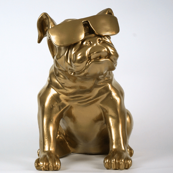 Gold Köpek Dekor (Hatalı Ürün)