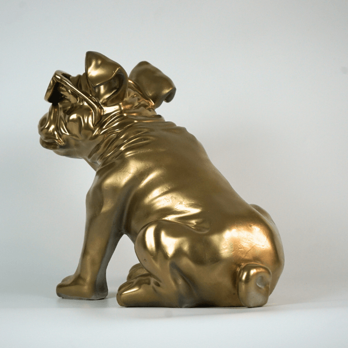 Gold Köpek Dekor (Hatalı Ürün)