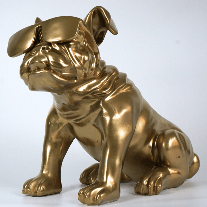 Gold Köpek Dekor (Hatalı Ürün)