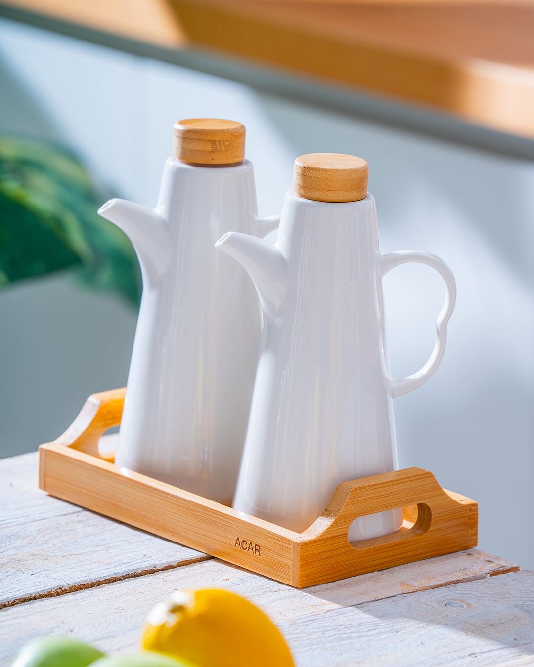 Porselen Yağdanlık 2'li