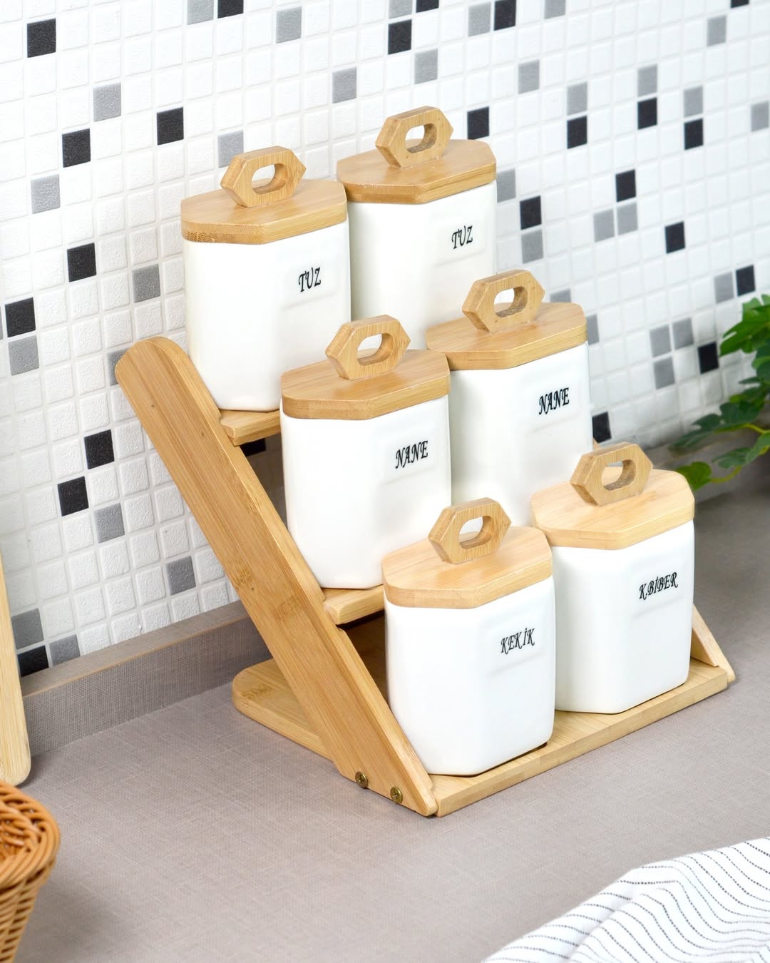 Porselen Baharatık Seti