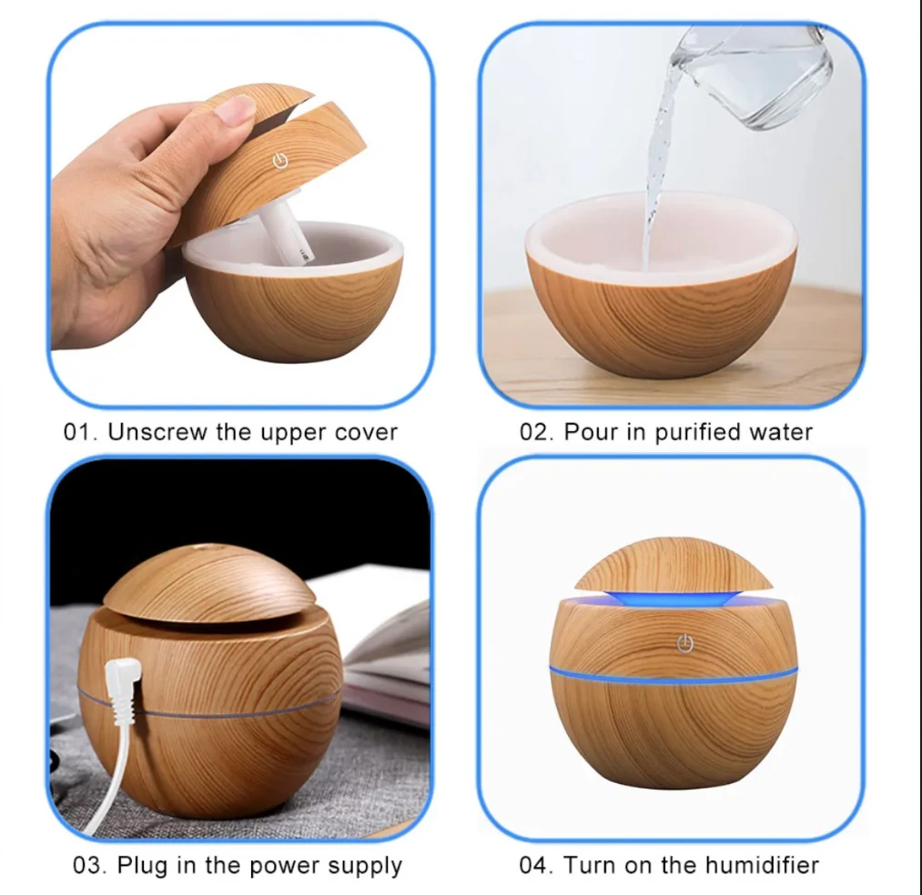 Ahşap Hava Nemlendirici