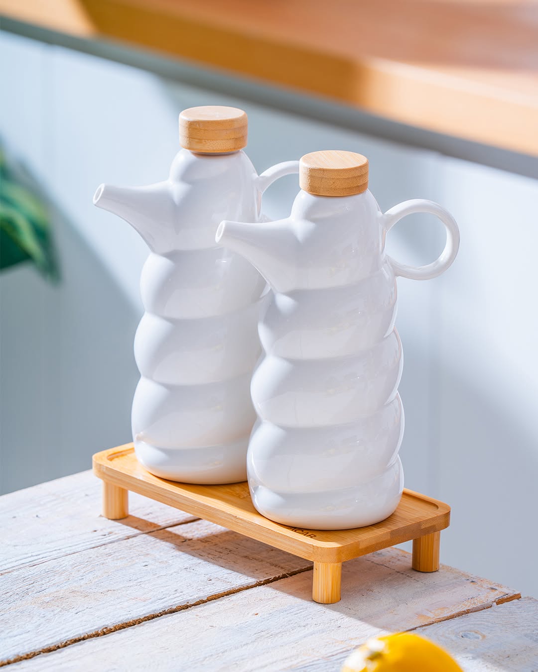 Porselen Yağdanlık 2'li