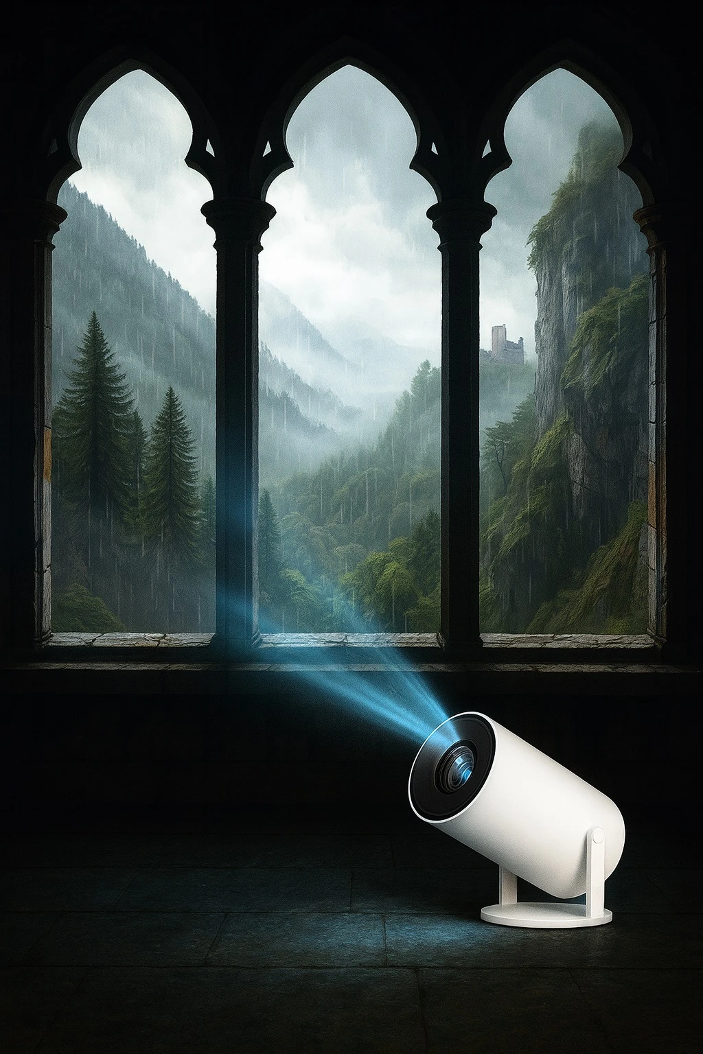 4K Manzara Yansıtıcı / Mini Projektör  