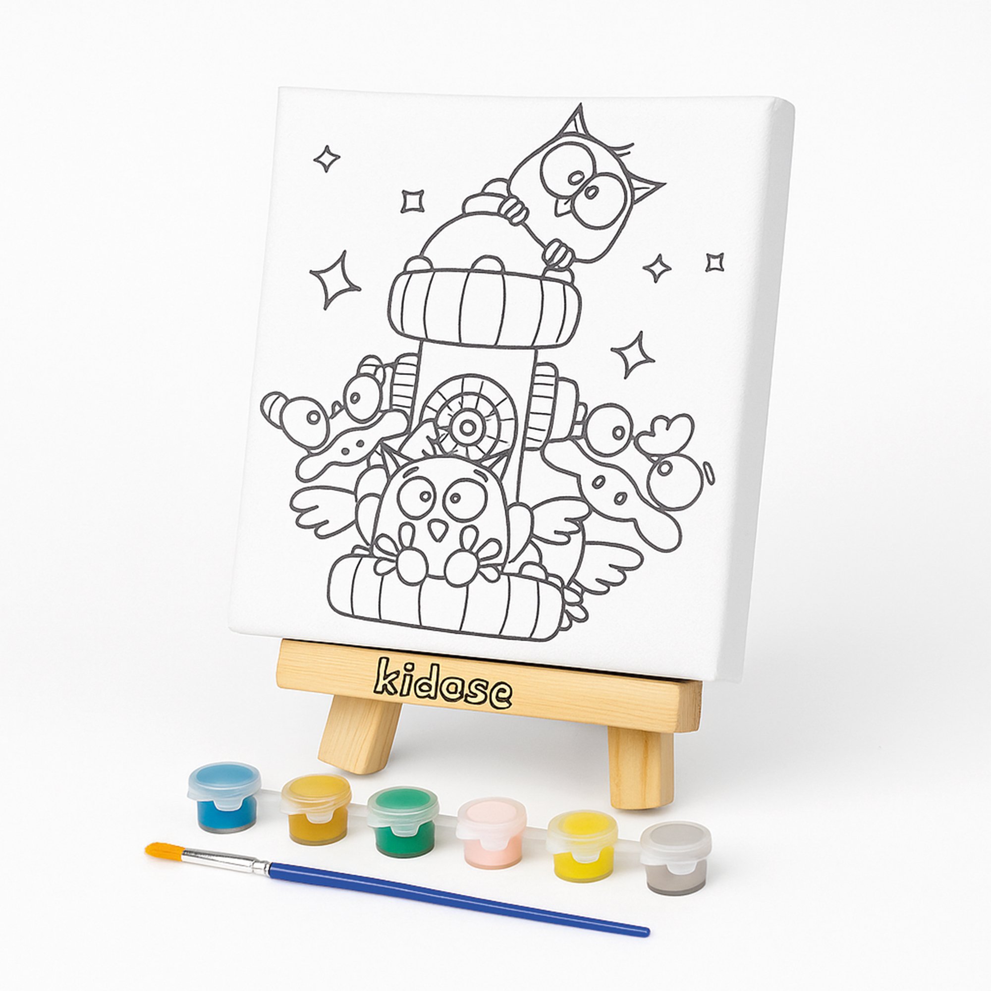 KiDoSe Eğitici Tuval Tasarım Kit