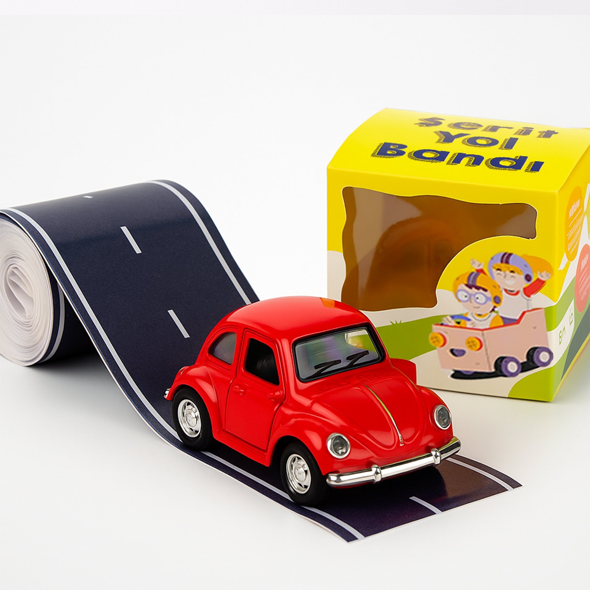 KiDoSe Eğitici Rulo Şerit Yol 