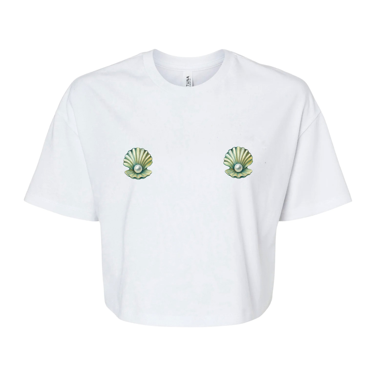 İstiridye İnci Baby Tee