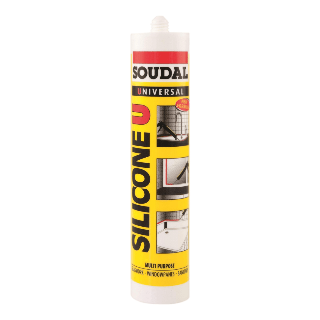 SOUDAL SİLİKONE U ŞEFFAF 280 gr