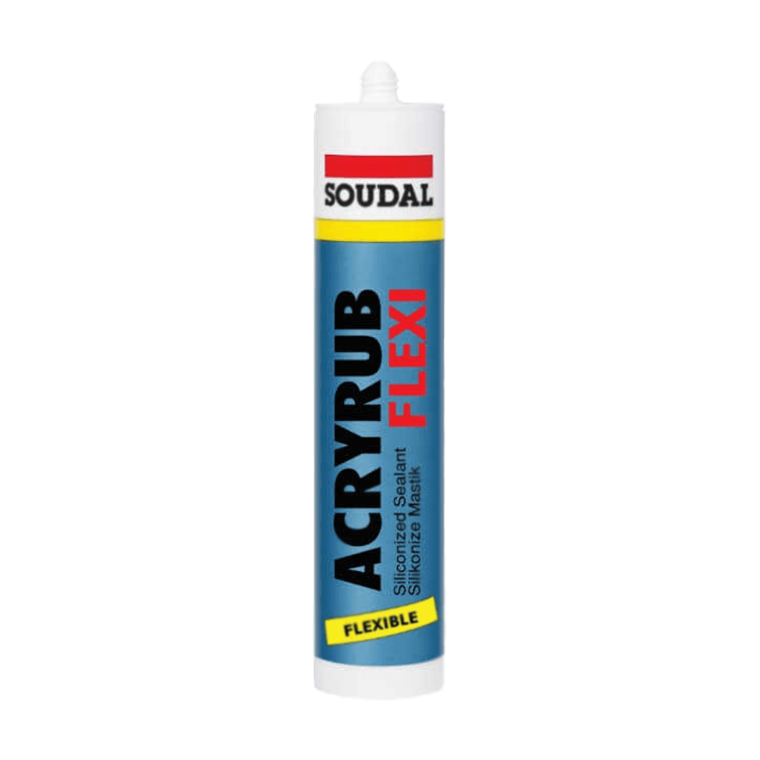 SOUDAL ACRYRUB FLEXI SİLİKONİZE GRİ 310 ML