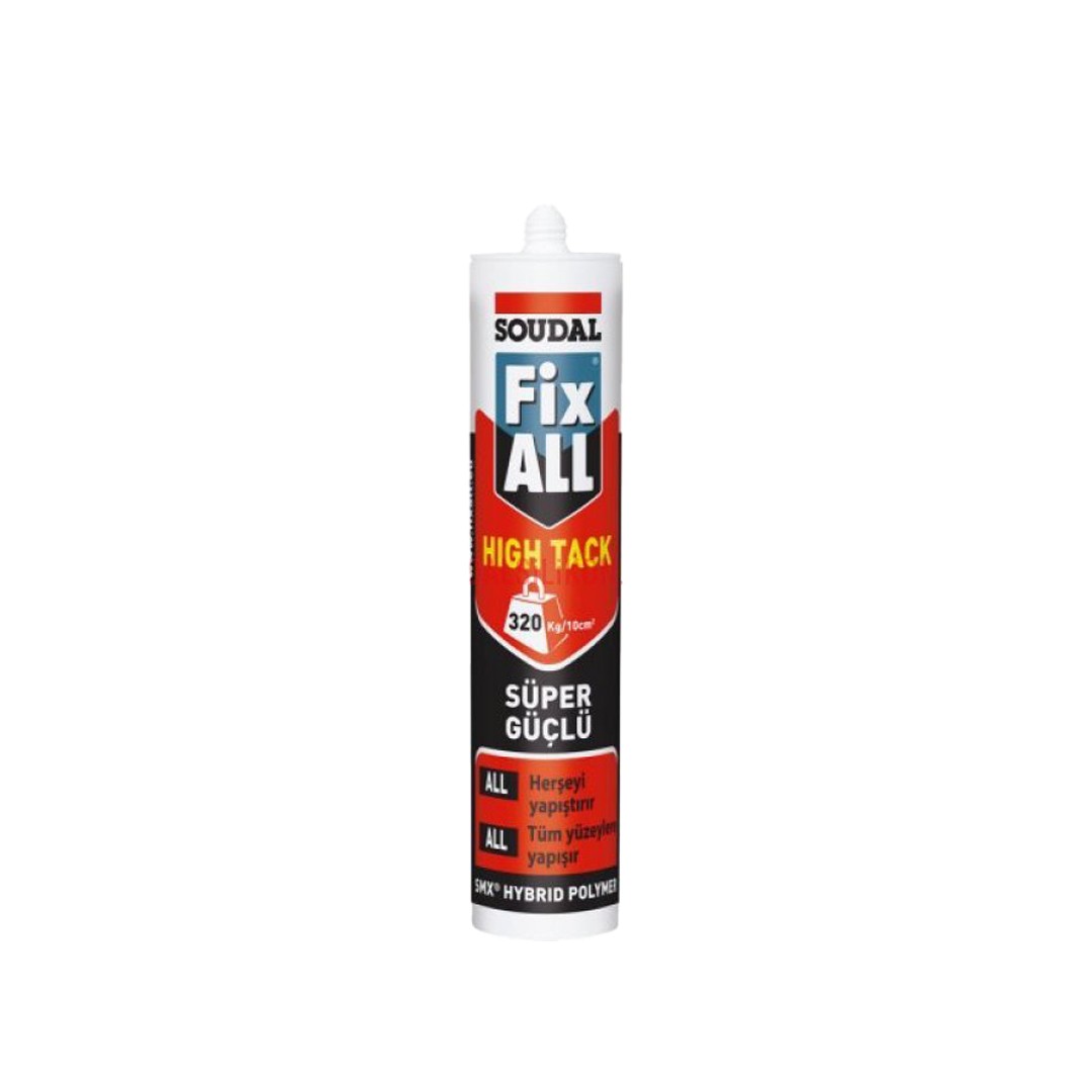 SOUDAL FİX ALL HİGH TACK GRİ 290 ml KARTUŞ