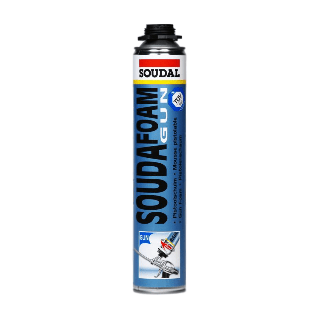 SOUDAL SOUDAFOAM GUN CLİ&FİX TABANCALI SARI 750 ml