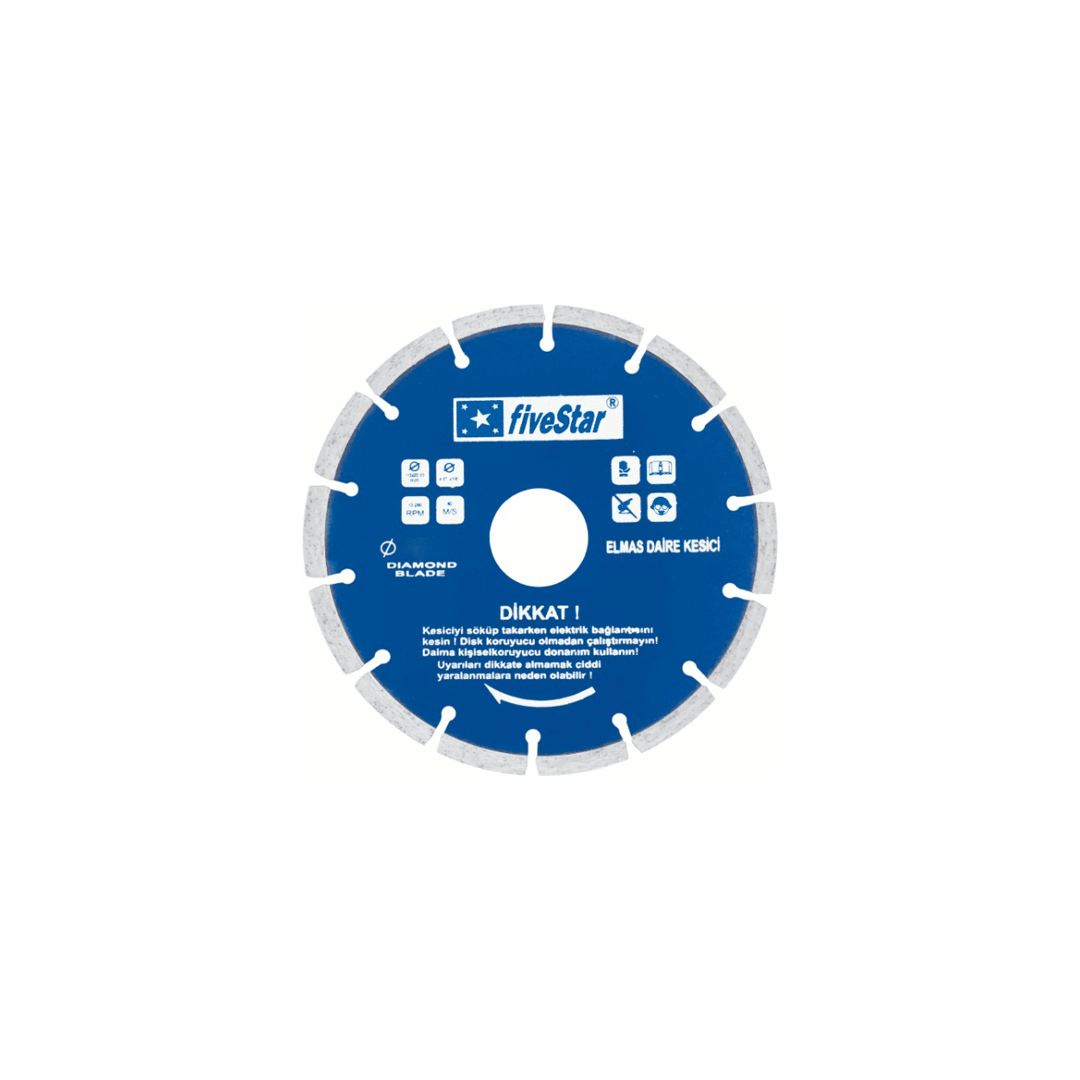 FİVESTAR ELMAS TESTERE SEGMENTLİ 230 mm