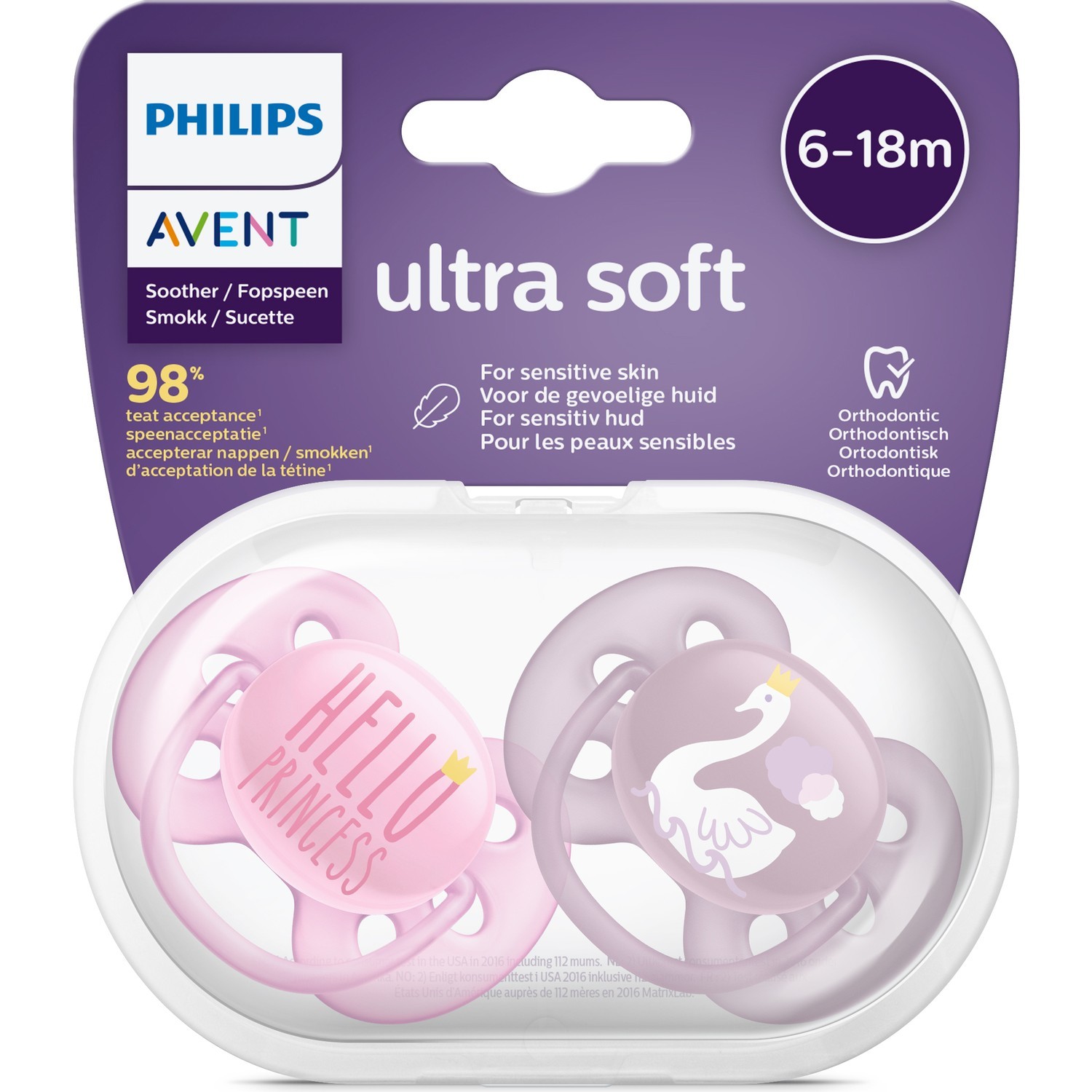 Philips Avent Ultra Soft Emzik 6-18 Ay