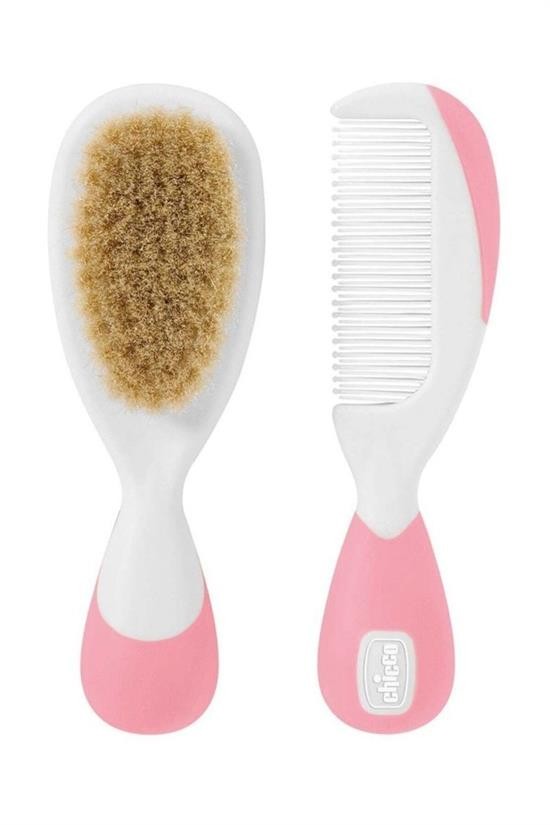 Chicco Fırça Ve Tarak Seti 0 Ay+ Pembe