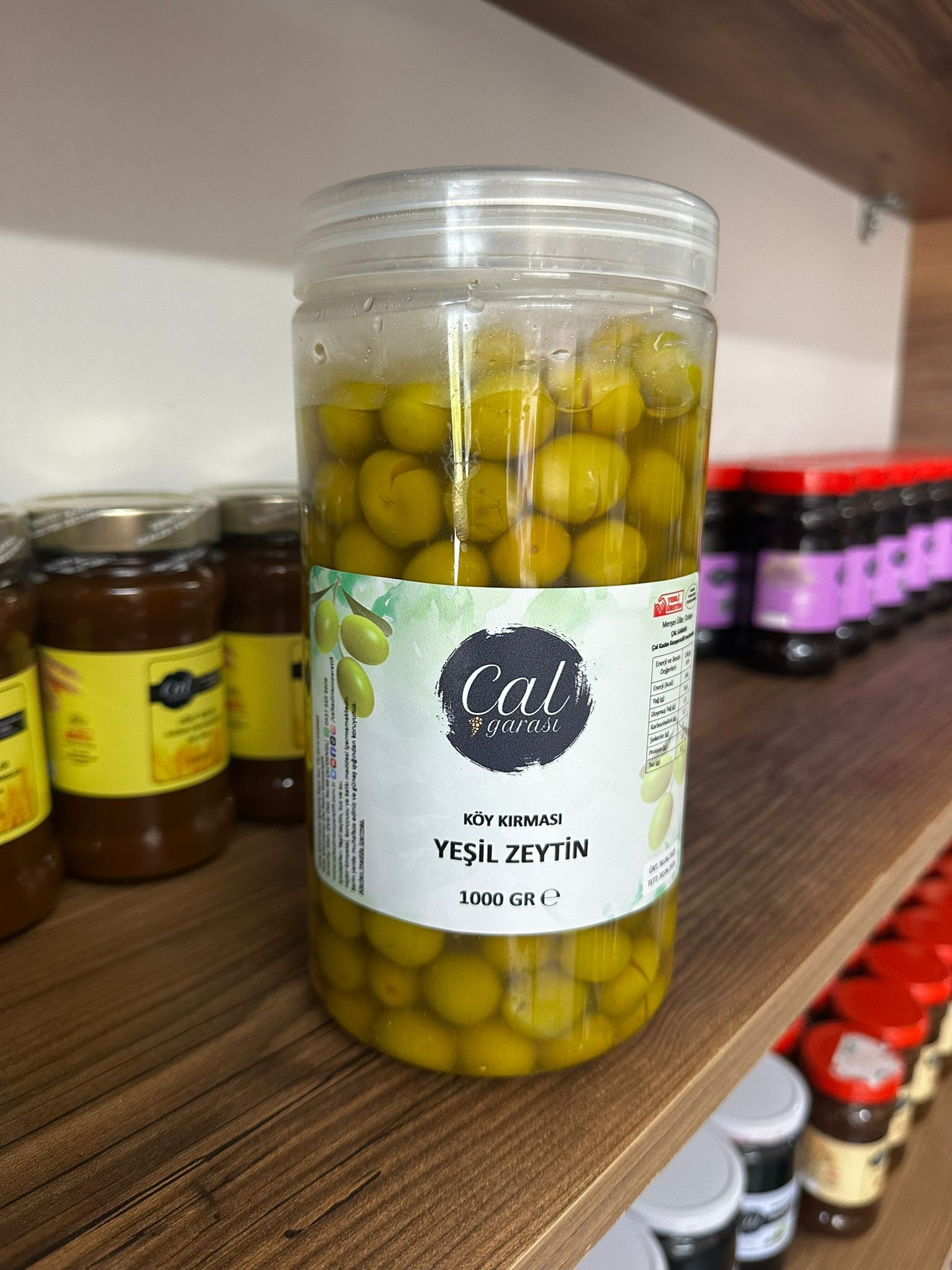KÖY KIRMASI YEŞİL ZEYTİN 1000G