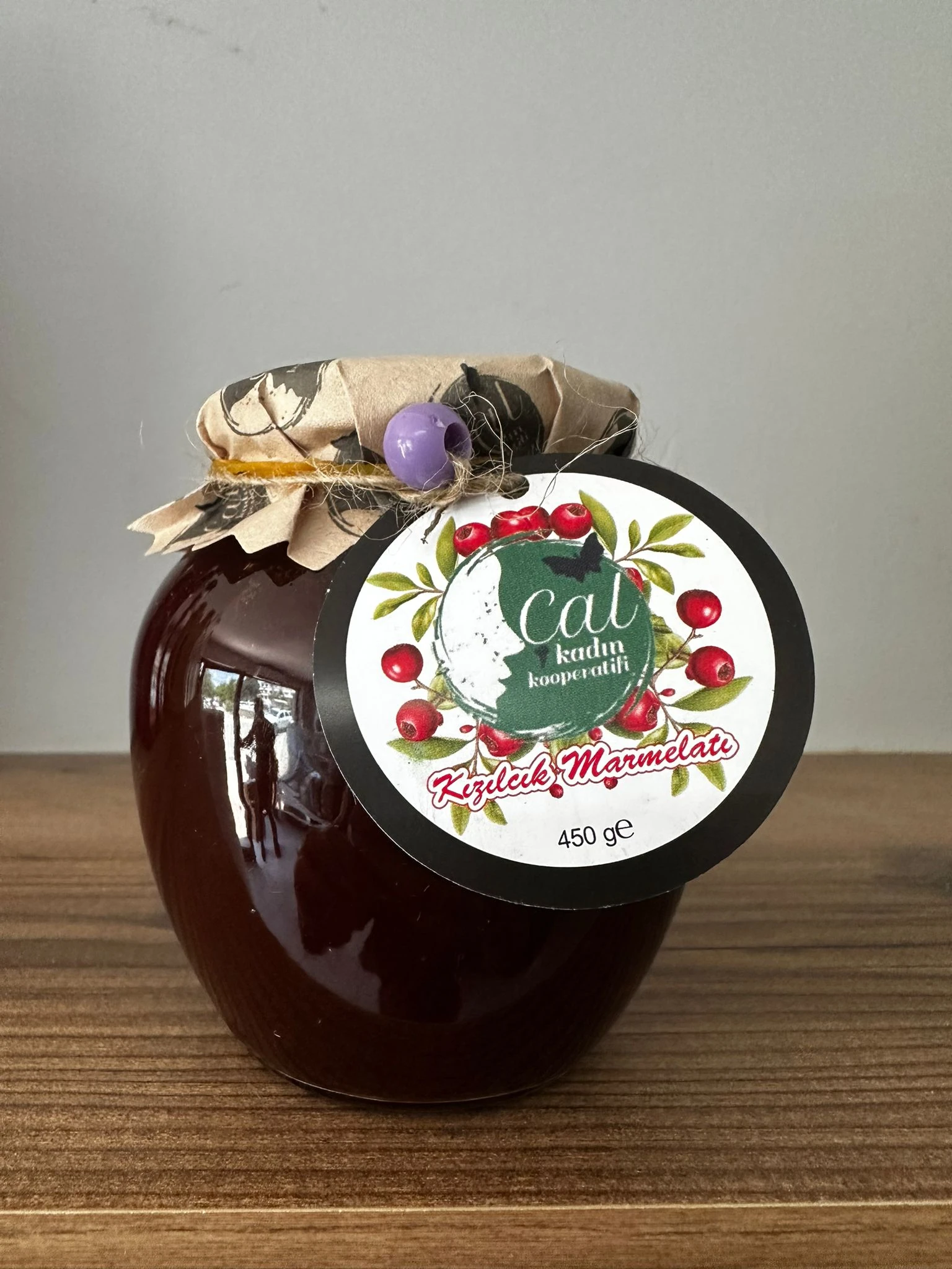 KIZILCIK MARMELATI 450G