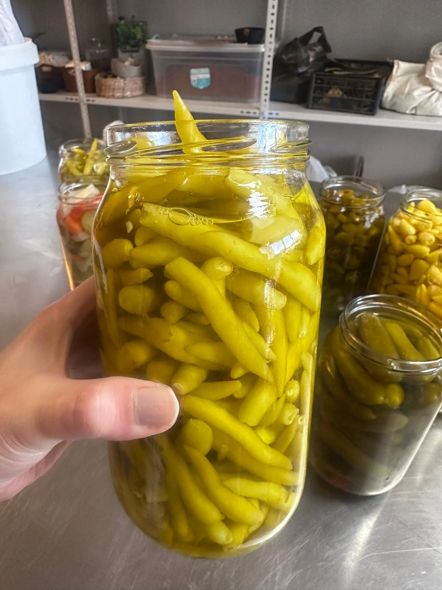 ACI SİVRİ BİBER TURŞU 1 KG