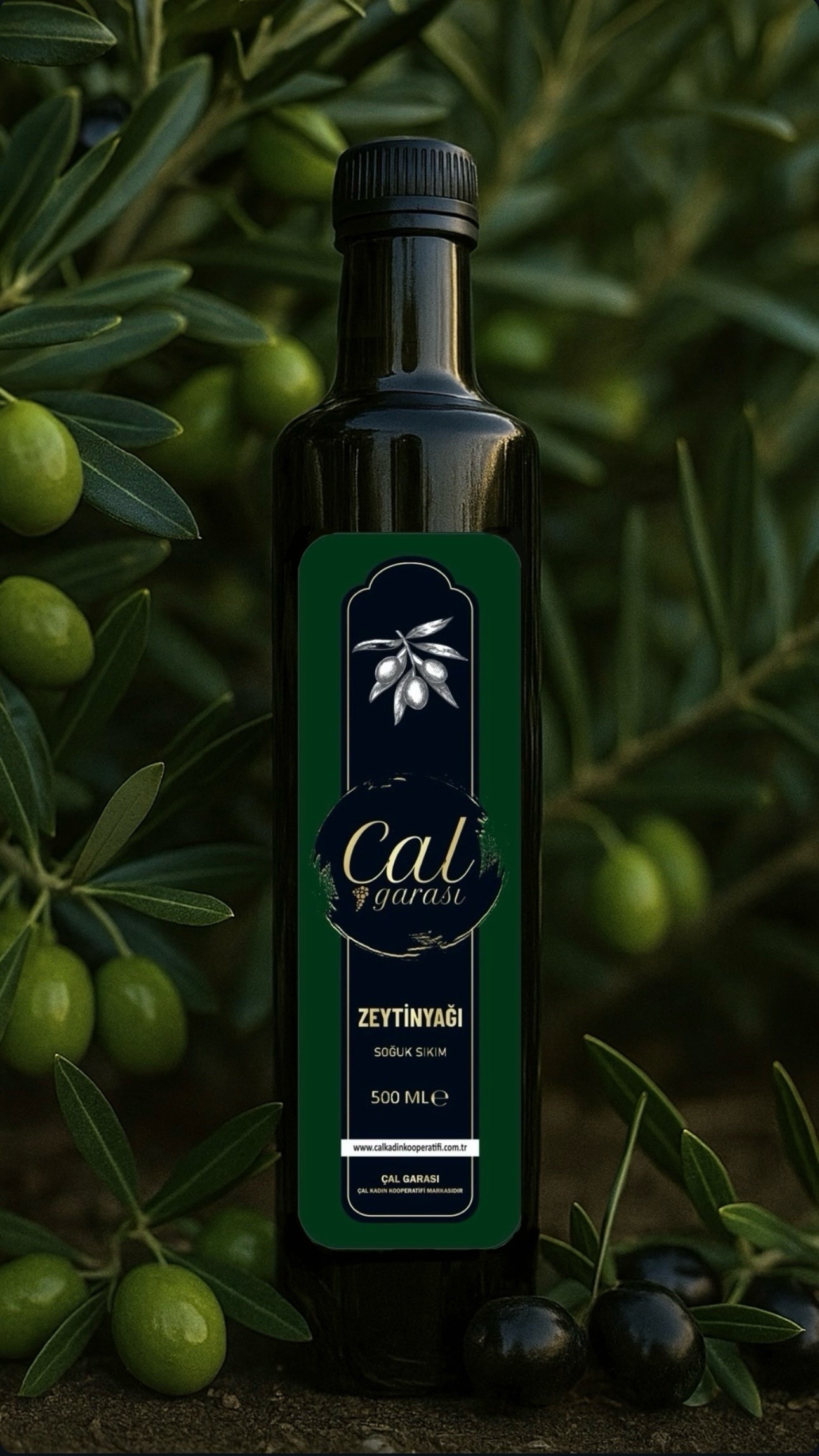 ZEYTİN YAĞI (soğuk sıkım) 500ml 