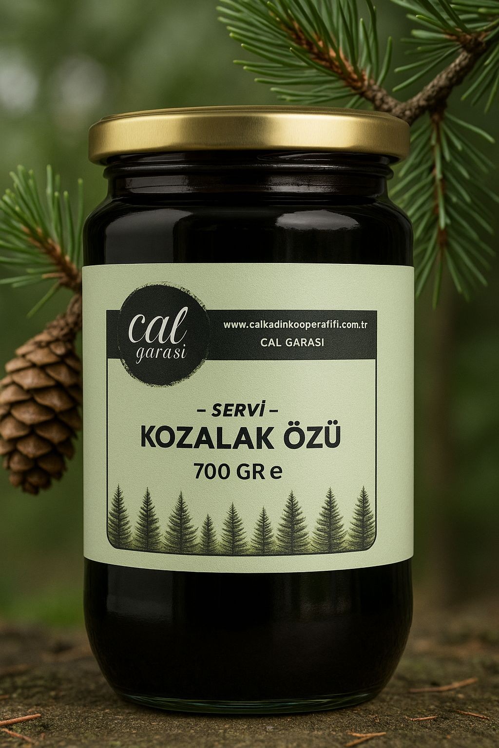 Servi Kozalak Özü 700 gr