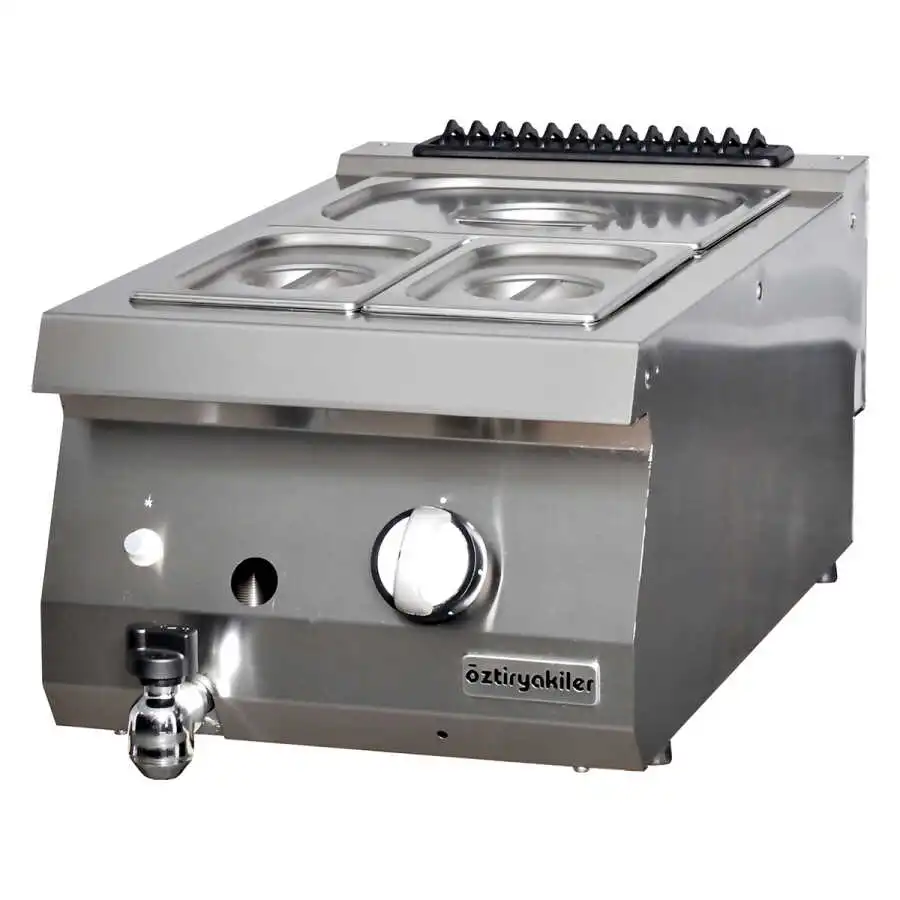Öztiryakiler 700 Seri Set Üstü Bain Marie Gazlı 40*70*30-Gn Kaplar Hariç