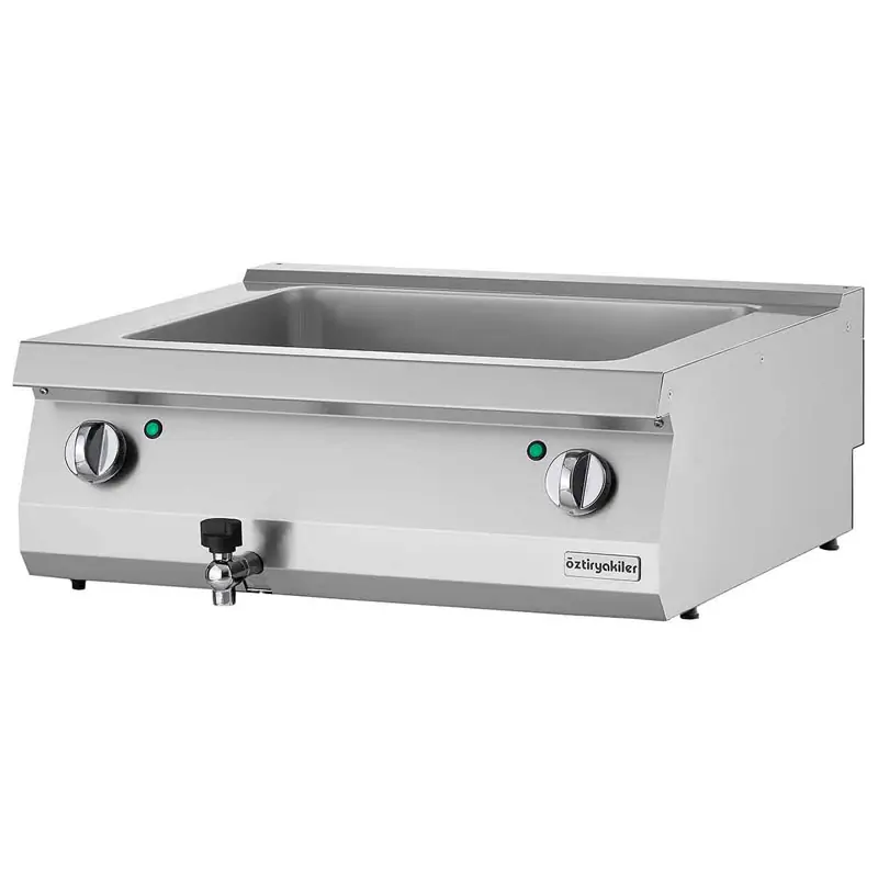 Öztiryakiler 700 Seri Set Üstü Bain Marie Elektrikli 80*70*30-Gn Kaplar Hariç