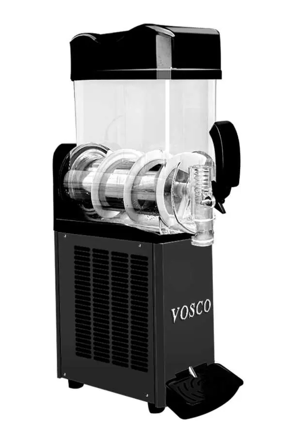 Vosco Buzlaş Makinası Tek Hazne 15 Lt Siyah