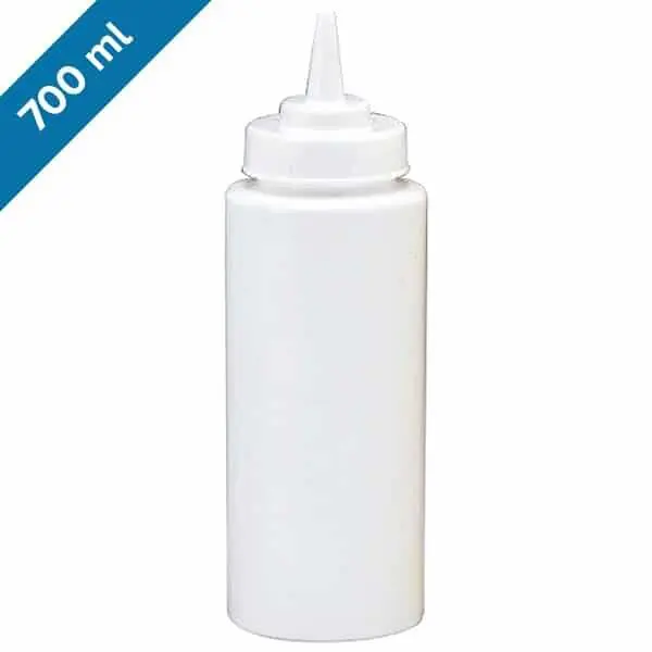 Gurmeaid Fişek Sosluk, Beyaz, Dar, 700 ml