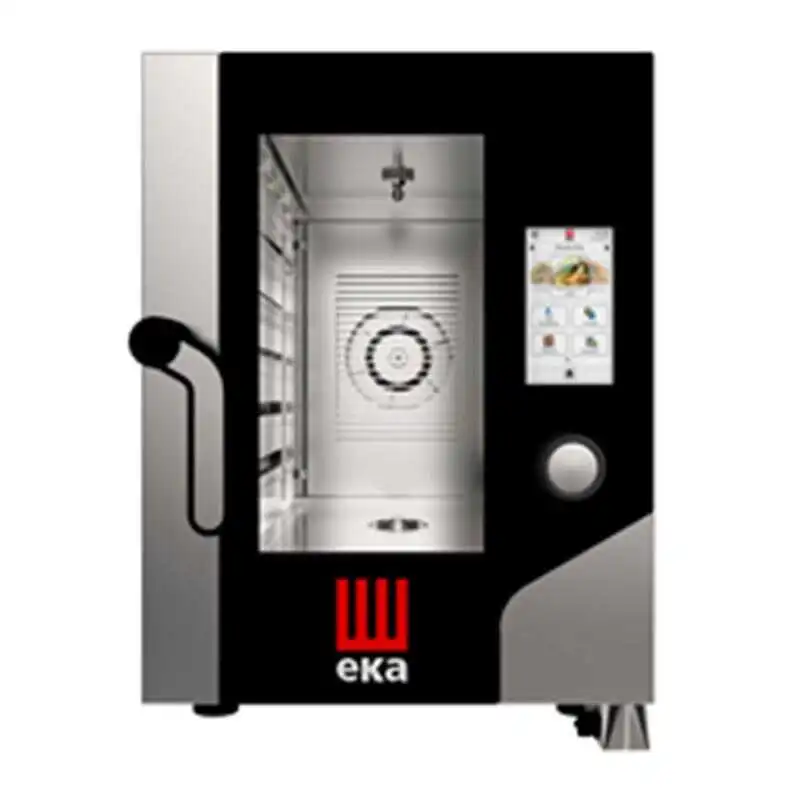 Eka Dokunmatik Kompakt Kombi Fırın Gn 1/1 6 Tepsi Kapasiteli Elektrikli MKF-611VCTS