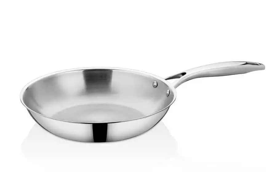 Öztiryakiler inox 3 Katmanlı Tek Saplı Tava 24 Cm