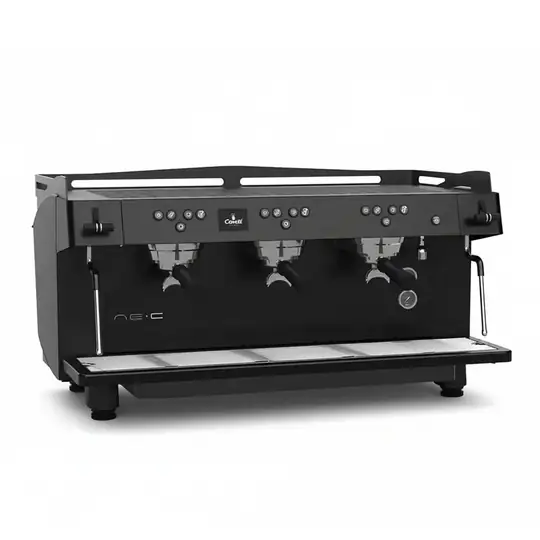 Conti NG-C 3 Tam Otomatik Espresso Kahve Makinesi 3 Gruplu Dozaj Ayarlı Siyah