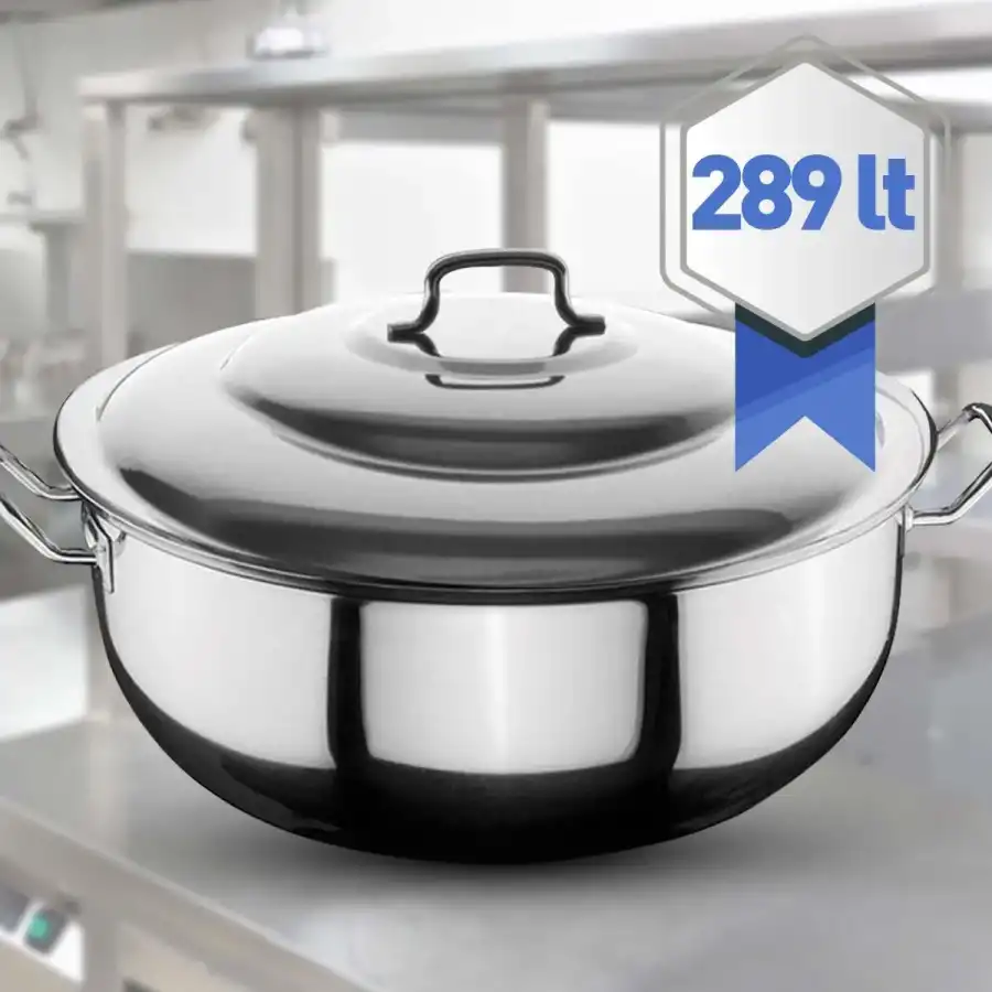 Öztiryakiler Helvane Tencere Kapaklı 110x35 cm 2 mm 289 Lt