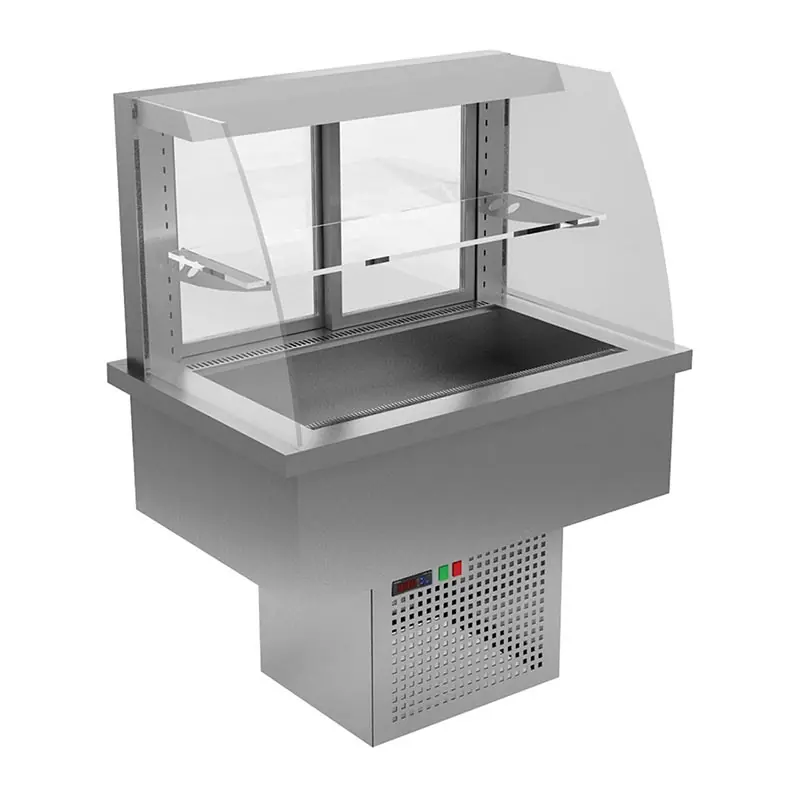 Öztiryakiler Ankastre Mini Soğuk Self Servis Teşhir Dolabı, 90 Lt