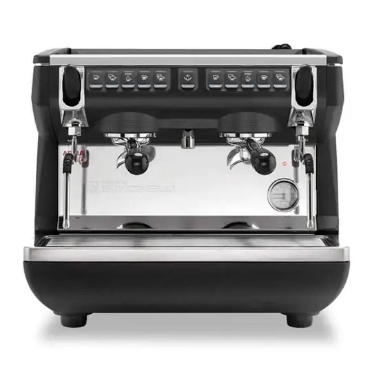 Nuova Simonelli Appia Life Compact Tall Cup Tam Otomatik Espresso Kahve Makinesi 2 Gruplu Siyah