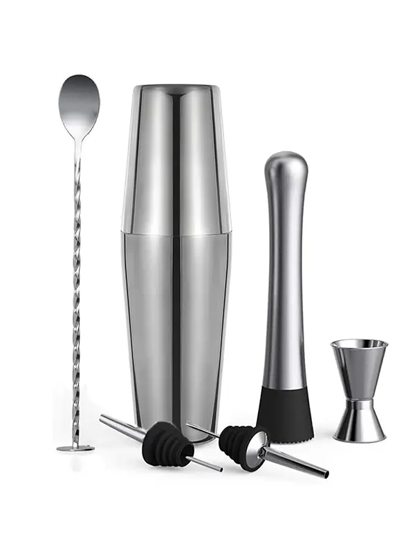 Vosco VB-KB6 6 Parça Boston Shaker Kokteyl Seti, 750 ml