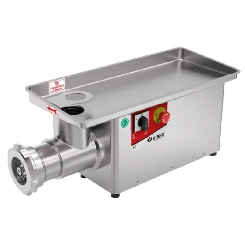Viber VHE.EKK.32T-Y NO:32 Kıyma Makinesi Komple Paslanmaz 750 Kg/Saat Trifaze 380 V