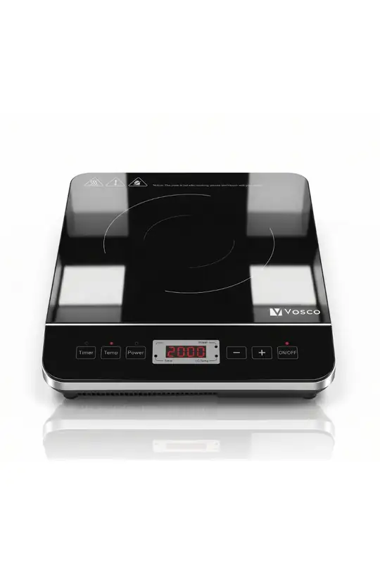 Vosco VALP-DC50 İndüksiyon Ocak, 28.8x35.5x6.2 cm, Elektrikli
