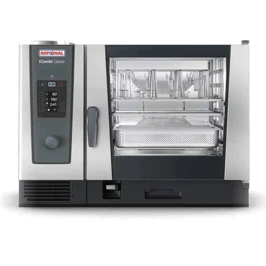 Rational iCombi Classic Buhar Konveksiyonlu Fırın 6x2/1 GN Kapasiteli Gazlı