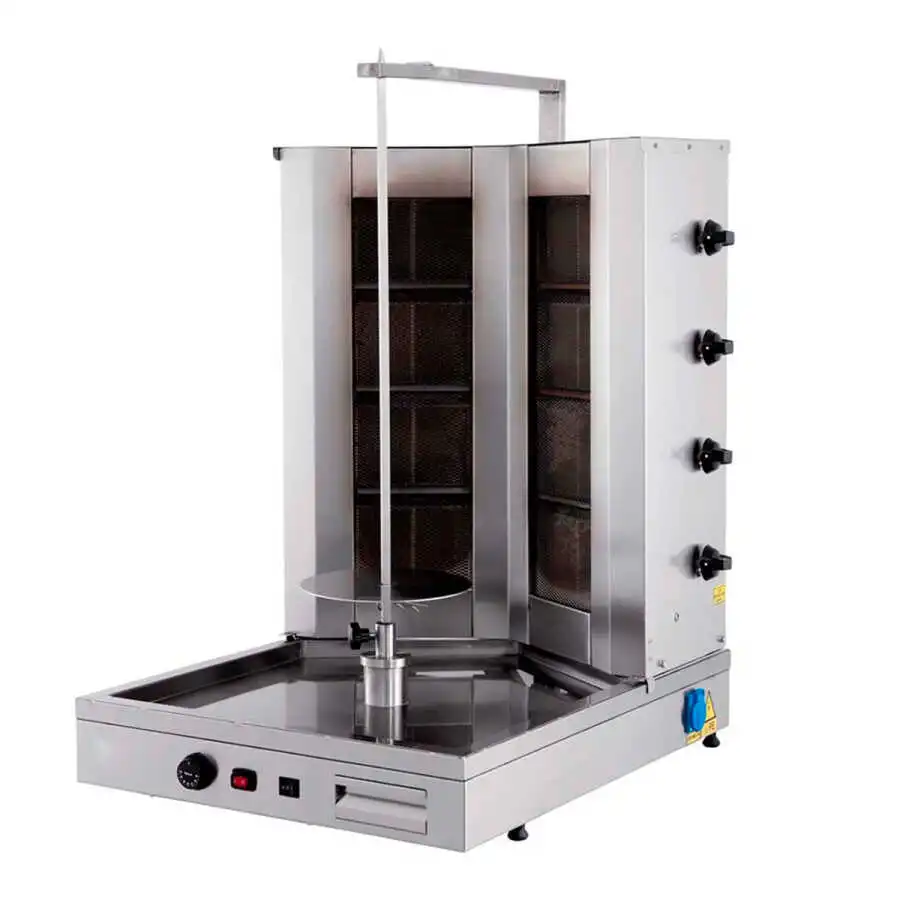 Öztiryakiler Döner Ocağı Gazlı Alttan Motor 8 Radyan V tip (44GUD-V)