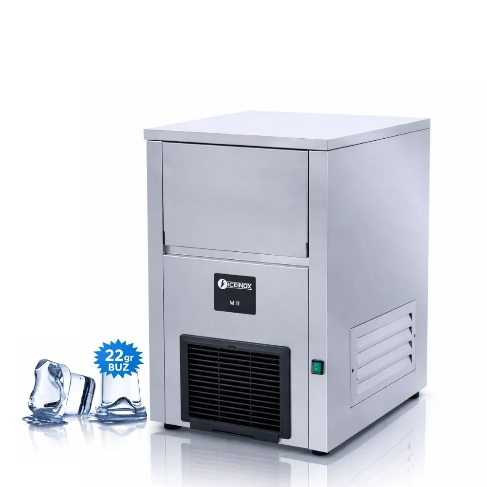 Iceinox ICE 90 Hazneli Gurme Buz Makinesi, 85 kg/gün Kapasiteli