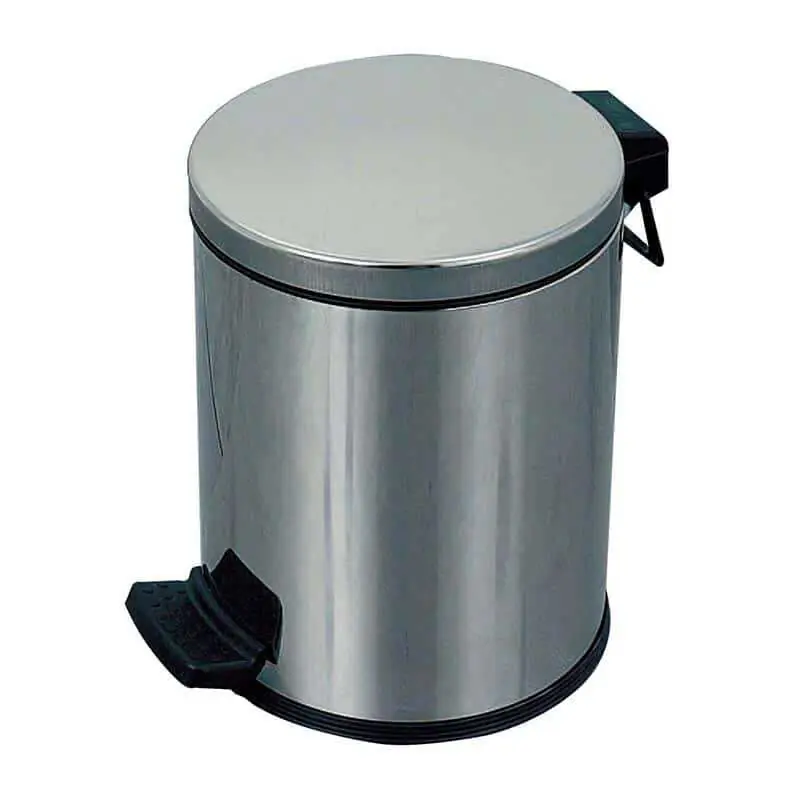 Öztiryakiler Çöp Kovası Paslanmaz Pedallı 13 Lt