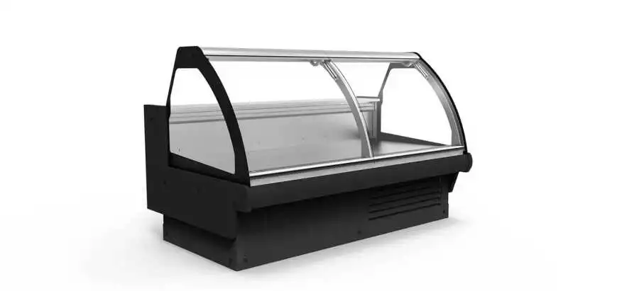 Öztiryakiler Et Teşhir Dolabı 800 L:3225 Mm Bombe Camlı