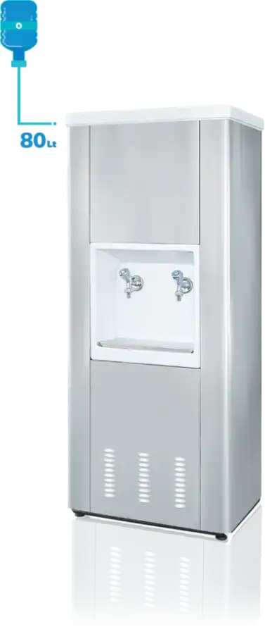 Emsaş Krom 80 Lt Su Sebili İç Dış Krom EMK.80