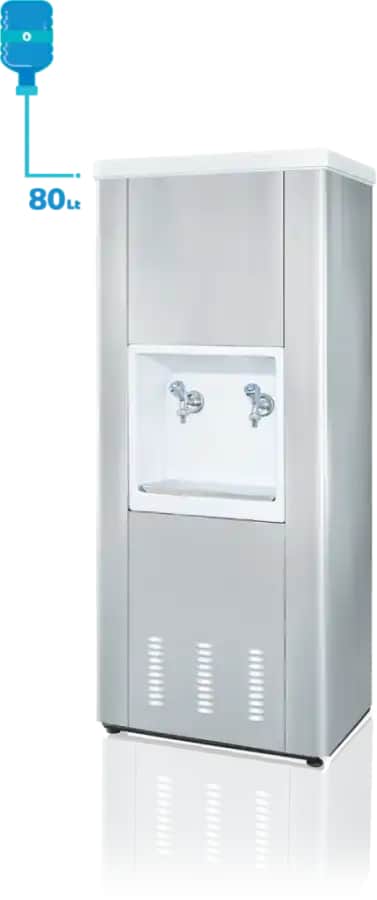 Emsaş Krom 80 Lt Su Sebili İç Dış Krom EMK.80