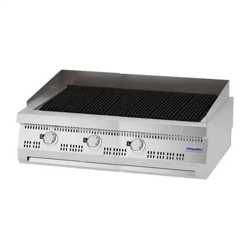 Öztiryakiler 900 Seri ODG 12090 E V2 Döküm Izgara 120x90x30 cm Gazlı