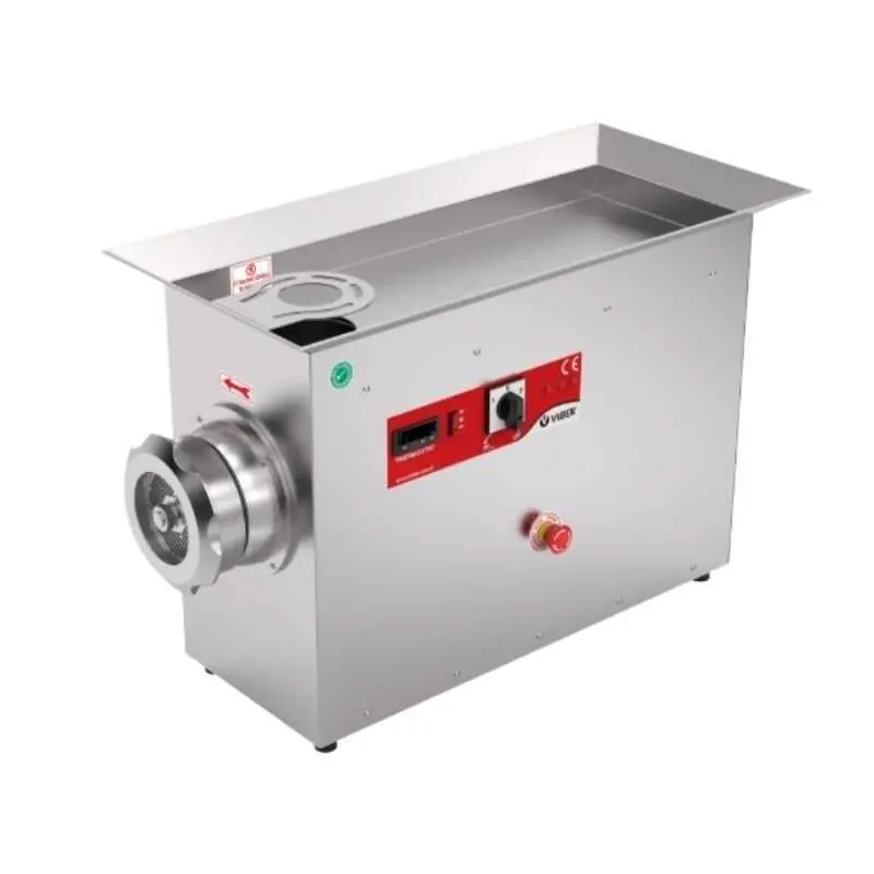 Viber VHE.SEKK.42T-S NO:42 Kıyma Makinesi Soğutmalı Komple Paslanmaz 950 Kg/Saat Trifaze 380 V